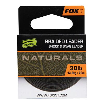 Fox Model 30lb Dark Green Braided Leader - Fishing Line Fox Model 30lb Dark Green Braided Leader - Fishing Line