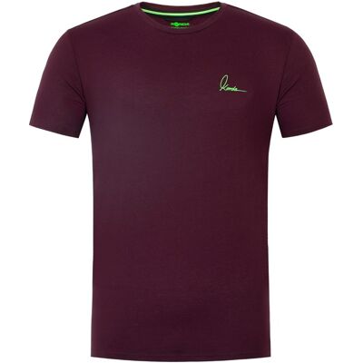Korda - Minimal Tee - Burgundy-Large Korda - Minimal Tee - Burgundy-Large