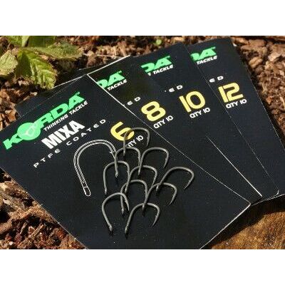 Korda - Mixa Surface Fishing Hooks-10-Barbed Korda - Mixa Surface Fishing Hooks-10-Barbed