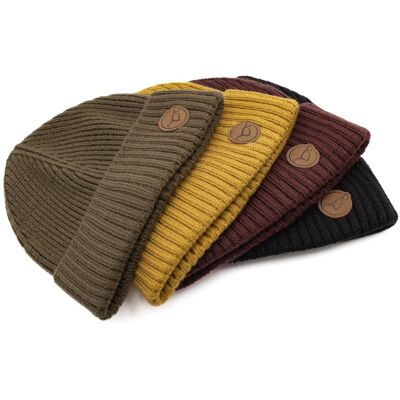 Korda - Trawler Beanie-Burgundy Korda - Trawler Beanie-Burgundy