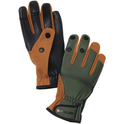 Prologic - Neoprene Grip Glove Green/Brown-XL Prologic - Neoprene Grip Glove Green/Brown-XL