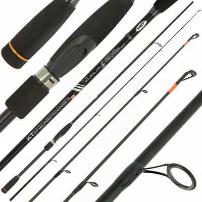 NGT - XT Pro-Spin 8ft, 2pc, 10-30g Carbon Composite Spinning Rod NGT - XT Pro-Spin 8ft, 2pc, 10-30g Carbon Composite Spinning Rod