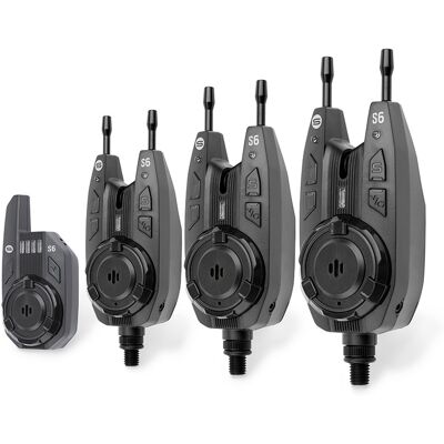 Saber - S6 Wireless 3+1 Bite Alarm Set Saber - S6 Wireless 3+1 Bite Alarm Set