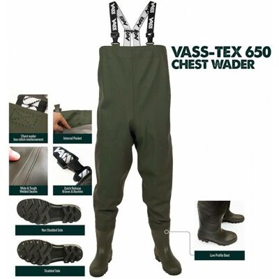 Vass - Vass-Tex 650 Series Chest Wader-6 Vass - Vass-Tex 650 Series Chest Wader-6