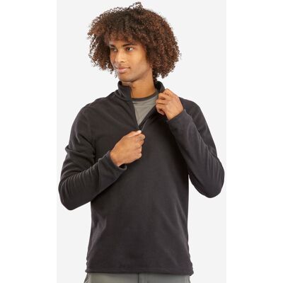 Quechua MH100 Black Hiking Fleece - Men Quechua MH100 Black Hiking Fleece - Men