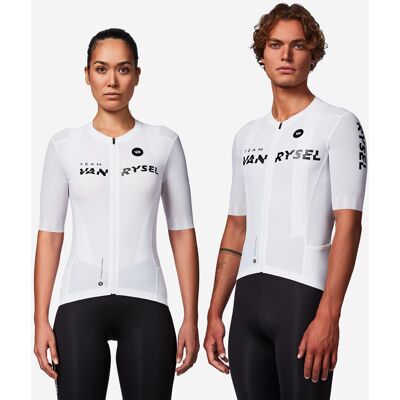 VAN RYSEL Unisex Highly Fitted Short-sleeved Road Cycling Jersey - Rcr-r 2 White M unisex VAN RYSEL Unisex Highly Fitted Short-sleeved Road Cycling Jersey - Rcr-r 2 White M unisex