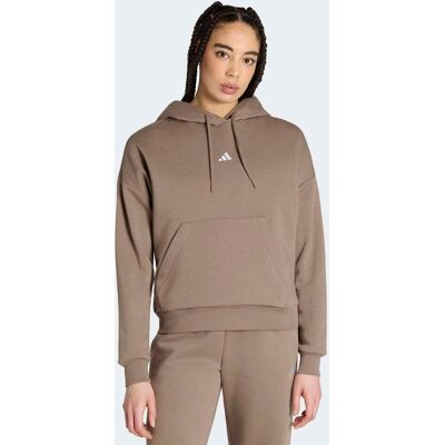 Adidas Women's Warm Sports Sweatshirt - Dark Beige UK 16 unisex Adidas Women's Warm Sports Sweatshirt - Dark Beige UK 16 unisex