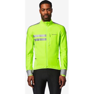 VAN RYSEL Edr En17353 Winter Reflective Road Bike Jacket Fluorescent 2XL male VAN RYSEL Edr En17353 Winter Reflective Road Bike Jacket Fluorescent 2XL male