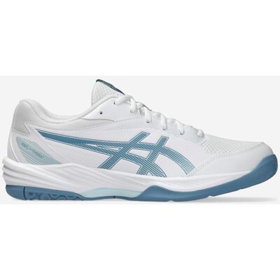 ASICS Adult Handball Shoes Gel Task - White And Blue UK 11.5 unisex ASICS Adult Handball Shoes Gel Task - White And Blue UK 11.5 unisex