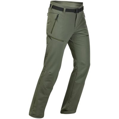 QUECHUA Men’s Warm And Water-repellent Hiking Trousers - Sh500 - Green UK29" / FR 38 (L33) male QUECHUA Men’s Warm And Water-repellent Hiking Trousers - Sh500 - Green UK29" / FR 38 (L33) male