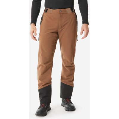QUECHUA Men’s Warm And Water-repellent Hiking Trousers - Sh500 - Brown UK29" / FR 38 (L33) male QUECHUA Men’s Warm And Water-repellent Hiking Trousers - Sh500 - Brown UK29" / FR 38 (L33) male