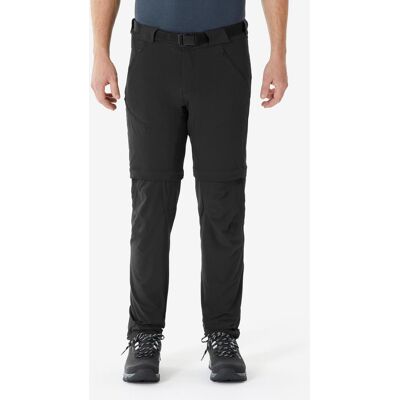 QUECHUA Men’s Modular Hiking Trousers - MH500 - Black UK31" / FR 40 (L33) male QUECHUA Men’s Modular Hiking Trousers - MH500 - Black UK31" / FR 40 (L33) male