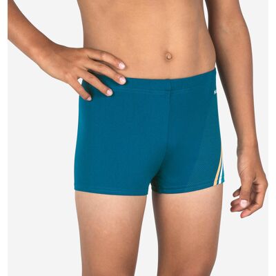 NABAIJI Boys’ Swimming Trunks - Fitib - Line Blue / Beige 14-15 Years / 5'2"-5'7" unisex NABAIJI Boys’ Swimming Trunks - Fitib - Line Blue / Beige 14-15 Years / 5'2"-5'7" unisex