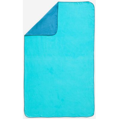 Nabaiji - Microfibre Swimming Towel - Blue/Green - Towel Nabaiji - Microfibre Swimming Towel - Blue/Green - Towel