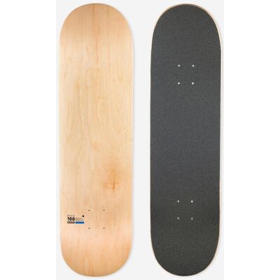 Oxelo Maple Skateboard - Durable, Medium Concave, 8.25" Oxelo Maple Skateboard - Durable, Medium Concave, 8.25"