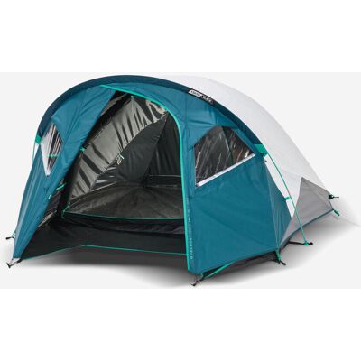 QUECHUA Camping Tent - MH100 Xl Fresh & Black - 3 Person One Size unisex QUECHUA Camping Tent - MH100 Xl Fresh & Black - 3 Person One Size unisex