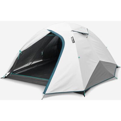 QUECHUA 3-person Camping Tent - MH100 - Fresh & Black One Size unisex QUECHUA 3-person Camping Tent - MH100 - Fresh & Black One Size unisex