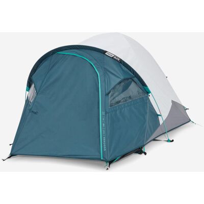 QUECHUA 2-person Camping Tent MH100 Xl Fresh & Black One Size unisex QUECHUA 2-person Camping Tent MH100 Xl Fresh & Black One Size unisex
