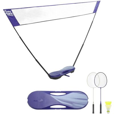 Decathlon Badminton Net Fun Set 3 Meter Royal Blue One Size unisex Decathlon Badminton Net Fun Set 3 Meter Royal Blue One Size unisex