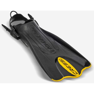 Cressi Palau Saf Snorkelling Fins - Black & Yellow Cressi Palau Saf Snorkelling Fins - Black & Yellow