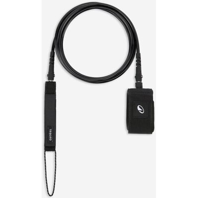 Decathlon Surfboard Leash 8’ 500 - 7mm Diameter Black One Size unisex Decathlon Surfboard Leash 8’ 500 - 7mm Diameter Black One Size unisex