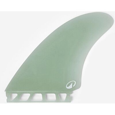 Decathlon Twin Surfboard Fins For Futures Fin Boxes - 900 White 5,5" unisex Decathlon Twin Surfboard Fins For Futures Fin Boxes - 900 White 5,5" unisex