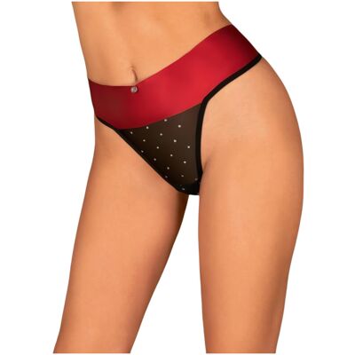 Obsessive Tienesy - Red Bow Thong - L/XL Obsessive Tienesy - Red Bow Thong - L/XL