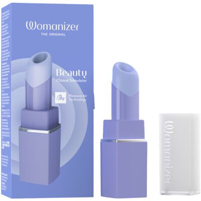 Womanizer Beauty - lipstick-shaped air‑pulse clitoral stimulator (purple) Womanizer Beauty - lipstick-shaped air‑pulse clitoral stimulator (purple)