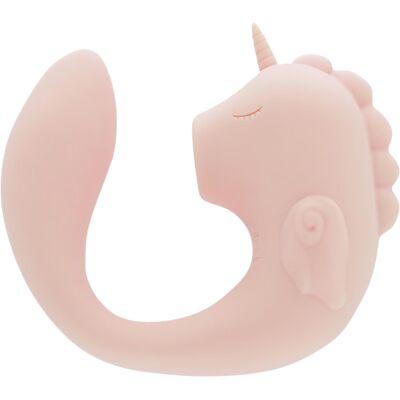 Unihorn C Horse Coral Throb - Personal Massager - Pink - Sensorial Pleasure Unihorn C Horse Coral Throb - Personal Massager - Pink - Sensorial Pleasure