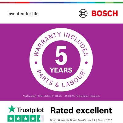 Bosch WTH85226GB Compact White Tumble Dryer - Energy Efficient Bosch WTH85226GB Compact White Tumble Dryer - Energy Efficient