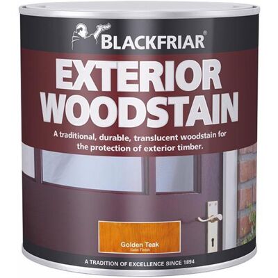 Blackfriar - BF0010004E1 - Ebony - 500ml - Exterior Woodstain Blackfriar - BF0010004E1 - Ebony - 500ml - Exterior Woodstain