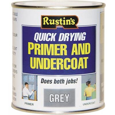 Rustins GYPU1000 Grey Primer & Undercoat - Paint Primer Rustins GYPU1000 Grey Primer & Undercoat - Paint Primer