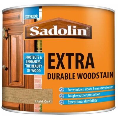 Sadolin - 5028573 - Light Oak - 500ml - Woodstain Sadolin - 5028573 - Light Oak - 500ml - Woodstain