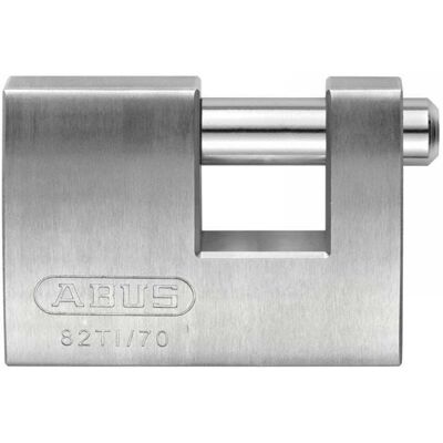 ABUS 82TI/70mm TITALIUM Shutter Padlock - Locking Level 6 ABUS 82TI/70mm TITALIUM Shutter Padlock - Locking Level 6