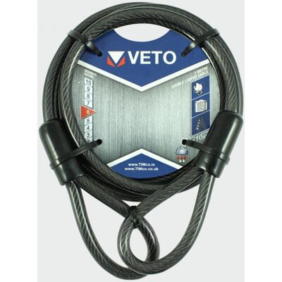 Timco LC3000 Looped Security Cable 15Mm X 3M Unit 1 Timco LC3000 Looped Security Cable 15Mm X 3M Unit 1