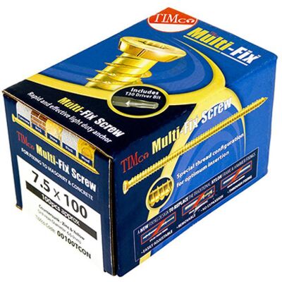 TIMco Multi-Fix Screws - 7.5mm - Fastener TIMco Multi-Fix Screws - 7.5mm - Fastener