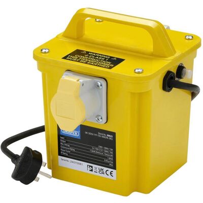 Draper 110V Portable Transformer 1.5Kva Pk 1 30622 Draper 110V Portable Transformer 1.5Kva Pk 1 30622