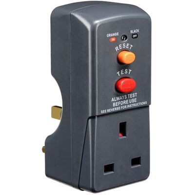 Masterplug Residual Current Device Safety Adaptor ARCDkg-MP/EC - Residual Current Device Safety Adaptor Masterplug Residual Current Device Safety Adaptor ARCDkg-MP/EC - Residual Current Device Safety Adaptor