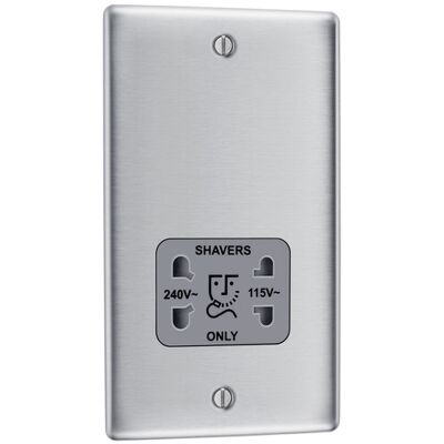 British General - Nexus - Black Nickel - 1-Gang Switched Socket British General - Nexus - Black Nickel - 1-Gang Switched Socket
