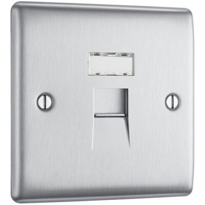 British General Nexus Flatplate Screwless 13A Fused Connection Unit - FBS50-01 British General Nexus Flatplate Screwless 13A Fused Connection Unit - FBS50-01