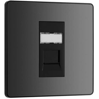 British General Flatplate Screwless Double Pole Switch - Switch British General Flatplate Screwless Double Pole Switch - Switch