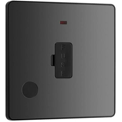 British General Flatplate Screwless Fused Connection Unit - Unswitched - Polished Chrome - 13 A British General Flatplate Screwless Fused Connection Unit - Unswitched - Polished Chrome - 13 A
