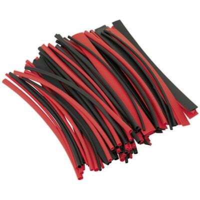 Sealey - HST200BR - Black & Red - 200mm - Heat Shrink Tubing Sealey - HST200BR - Black & Red - 200mm - Heat Shrink Tubing