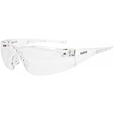 Bolle Safety RUSHPSI Rush Safety Glasses - Clear Bolle Safety RUSHPSI Rush Safety Glasses - Clear