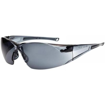Bolle Safety RUSHPSF Rush Safety Glasses - Smoke Bolle Safety RUSHPSF Rush Safety Glasses - Smoke