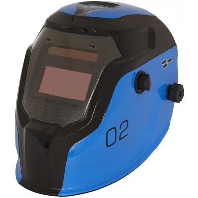 Sealey PWH2 Auto Darkening Welding Helmet - Shade 9-13 - Blue Sealey PWH2 Auto Darkening Welding Helmet - Shade 9-13 - Blue