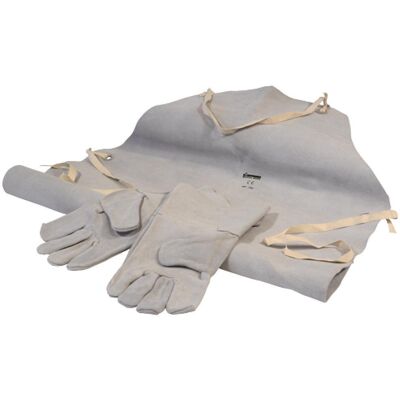 Sip 25112 Leather Welding Gloves & Apron Sip 25112 Leather Welding Gloves & Apron