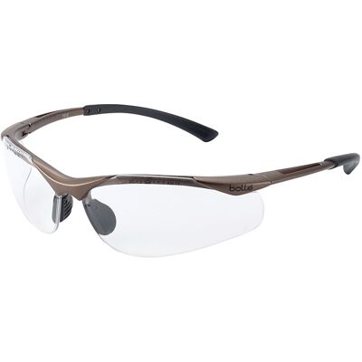 Bolle Safety CONTPSI Contour Platinum® Safety Glasses - Clear Bolle Safety CONTPSI Contour Platinum® Safety Glasses - Clear