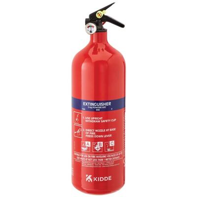 Kidde KPS2FX Kps2Fx Multi-Purpose Fire Extinguisher 2Kg Kidde KPS2FX Kps2Fx Multi-Purpose Fire Extinguisher 2Kg
