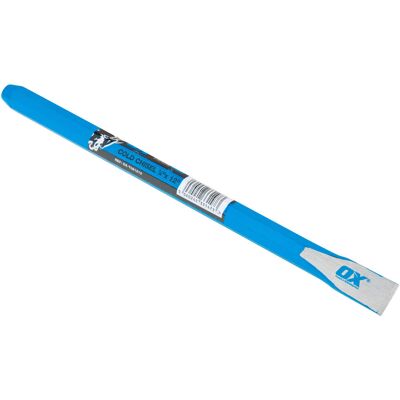 OX - Trade Solid Forged Steel Cold Chisel - 20 x 450 mm - Chisel OX - Trade Solid Forged Steel Cold Chisel - 20 x 450 mm - Chisel